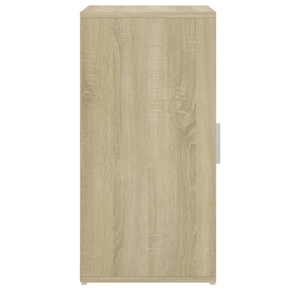 Produktbild för Skoskåp 2 st sonoma-ek 32x35x70 cm konstruerat trä