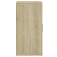 Produktbild för Skoskåp 2 st sonoma-ek 32x35x70 cm konstruerat trä