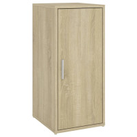 Produktbild för Skoskåp 2 st sonoma-ek 32x35x70 cm konstruerat trä