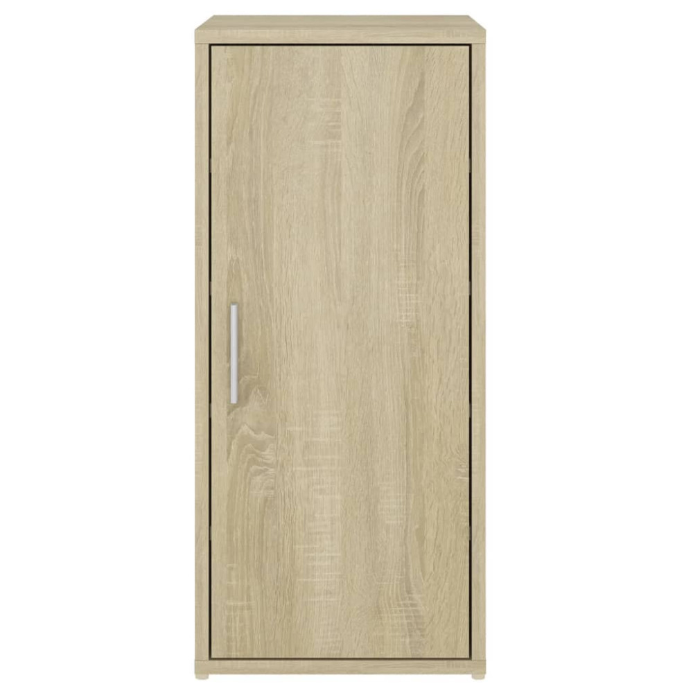 Produktbild för Skoskåp 2 st sonoma-ek 32x35x70 cm konstruerat trä