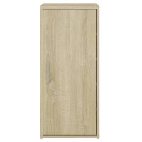 Produktbild för Skoskåp 2 st sonoma-ek 32x35x70 cm konstruerat trä