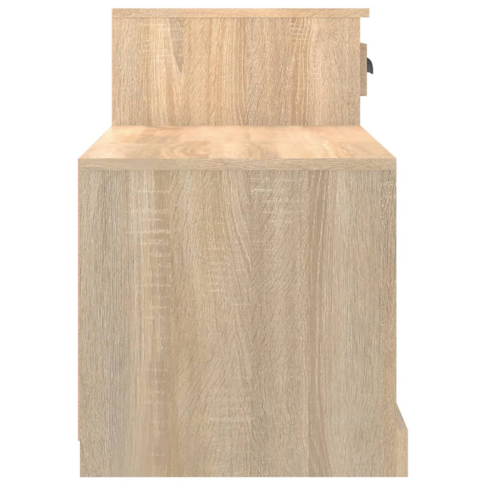 Produktbild för Skohylla sonoma-ek 100x42x60 cm konstruerat trä