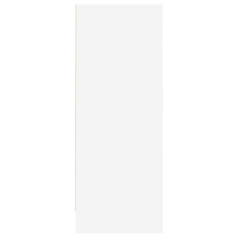 Produktbild för Skoskåp vit 60x35x92 cm spånskiva