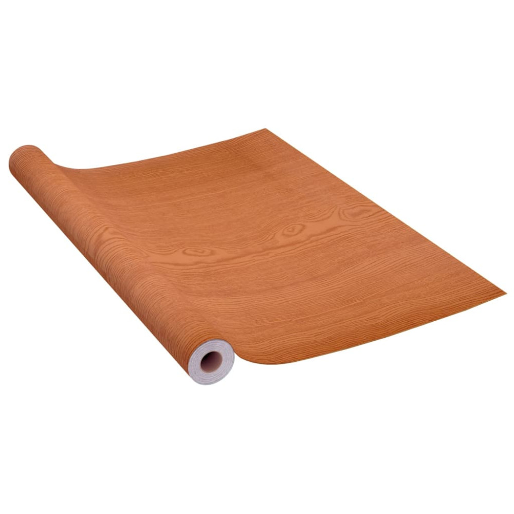 Produktbild för Dekorplast 2 st ljus ek 500x90 cm PVC