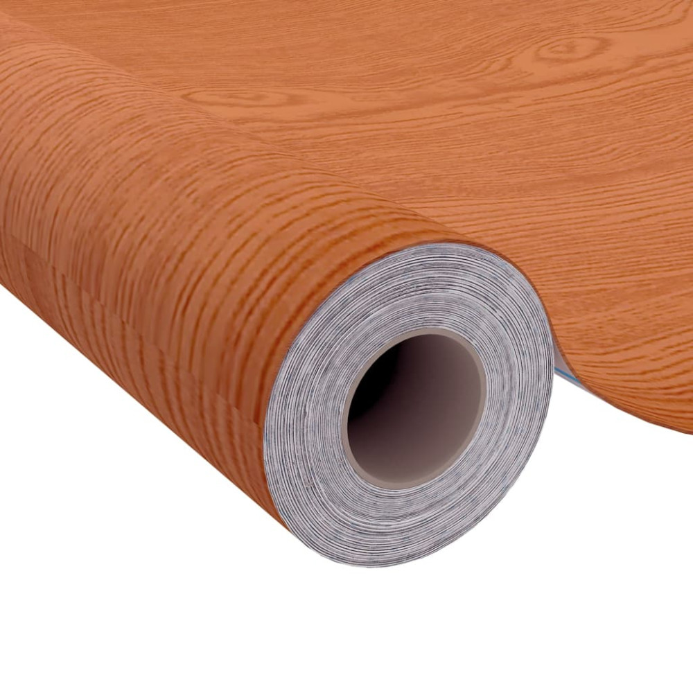 Produktbild för Dekorplast 2 st ljus ek 500x90 cm PVC