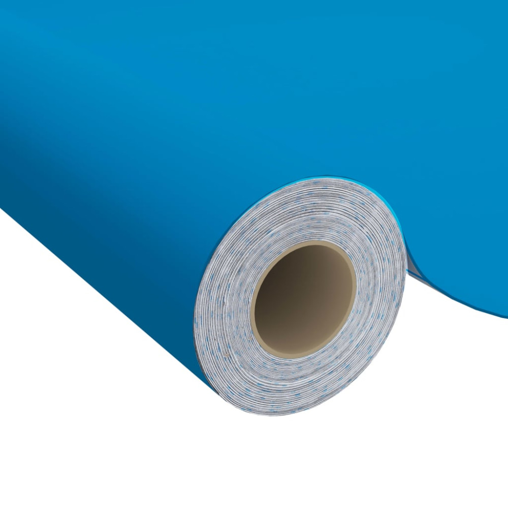 Produktbild för Dekorplast 2 st azur 500x90 cm PVC