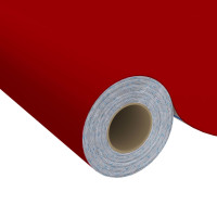 Produktbild för Dekorplast 2 st röd 500x90 cm PVC