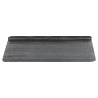 Produktbild för Trappstegsmattor självhäftande 15 st 65x24,5x3,5 cm grå