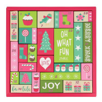Miniatyr av produktbild för Advent Calendar Puzzle 'Oh What Fun'