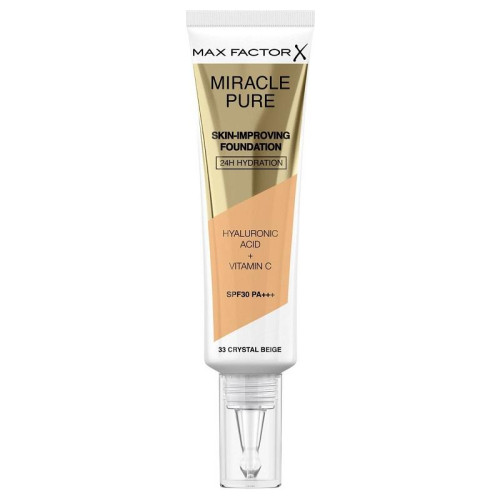 Max Factor Miracle Pure Skin-Improving Foundation 33 Crystal Beige 30ml