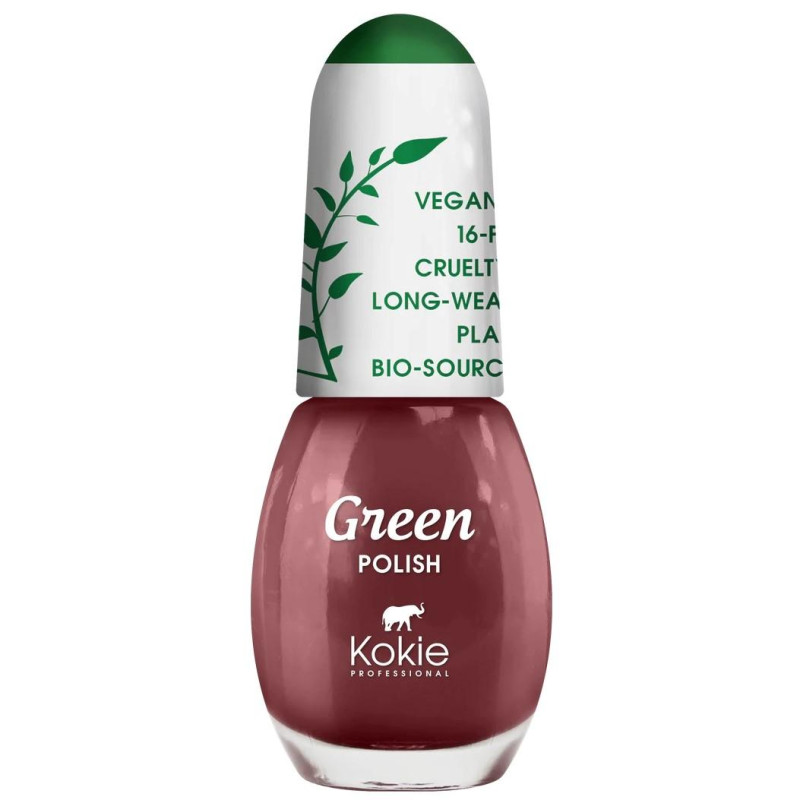 Produktbild för Kokie Green Nail Polish - Wild Rose