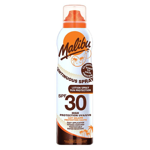 Malibu Continuous Lotion Spray SPF30 175ml