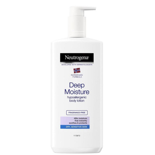 Neutrogena Deep Moisture Hypoallergenic Body Lotion 400ml