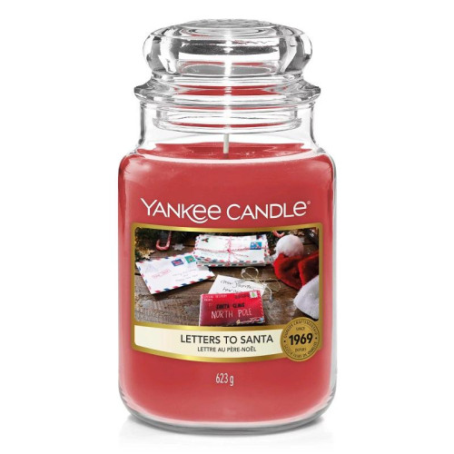 Yankee Candle Classic Large Letters To Santa 623g