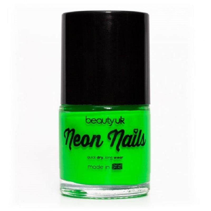 Produktbild för Beauty UK Neon Nail Polish - Green