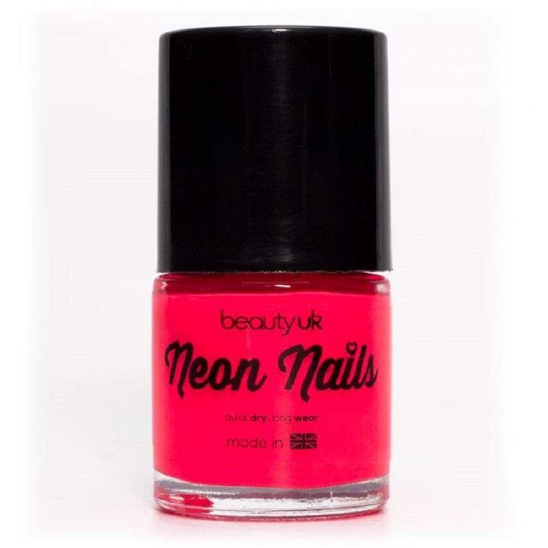 Produktbild för Beauty UK Neon Nail Polish - Pink