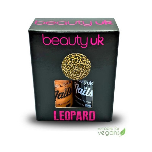 BeautyUK Beauty UK Nails Wild Things - Leopard 2x11ml