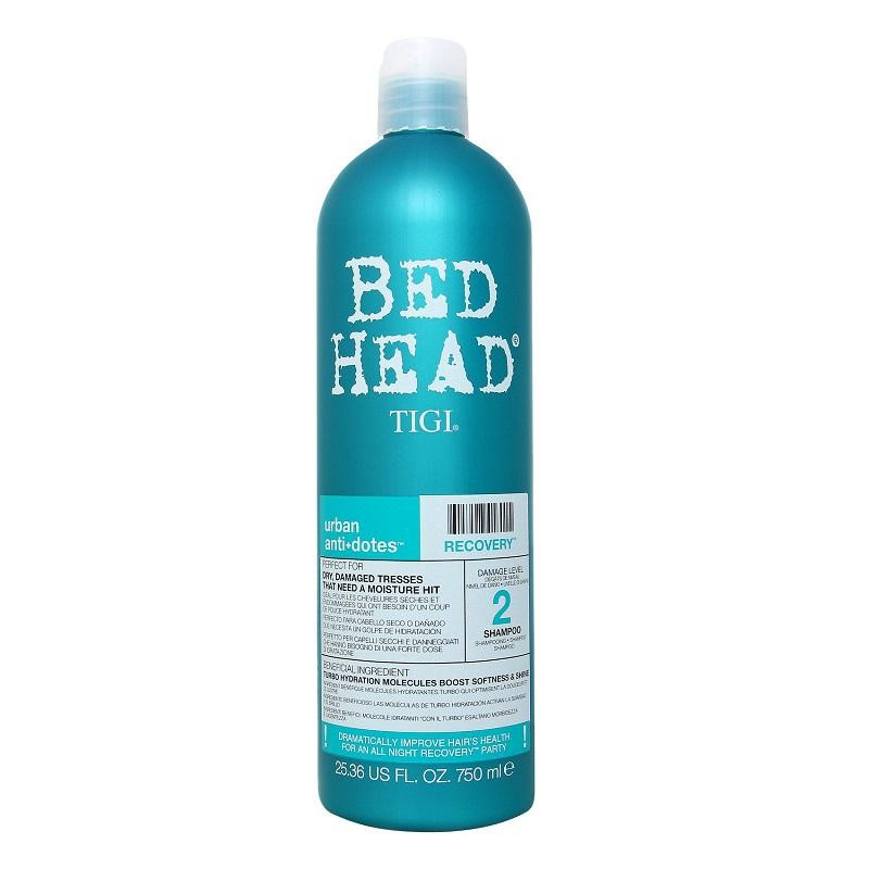 Produktbild för Bed Head Urban Anti Dotes Recovery 2 Shampoo 750ml