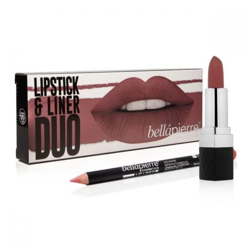 Produktbild för Lipstick & Liner Duo - Antique Pink