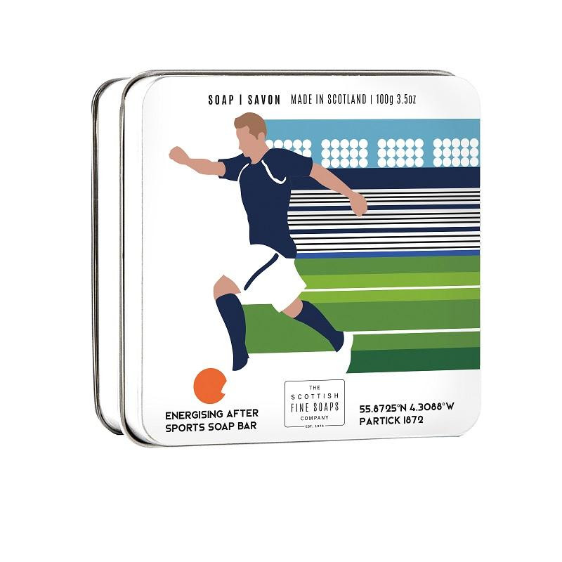 Produktbild för Scottish Fine Soaps Sports Soap Bar Football 100g