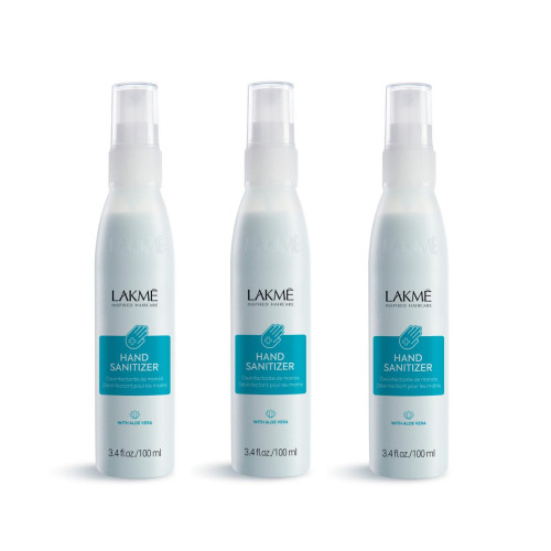 Lakmé 3-pack Lakmé Hand Sanitizer With Aloe Vera 100ml