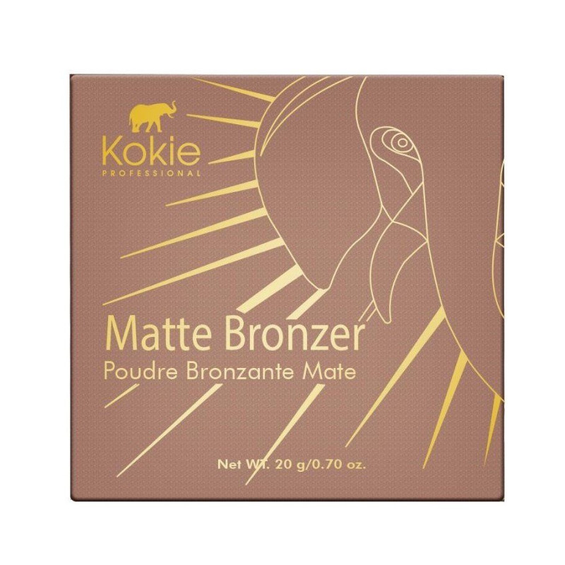 Produktbild för Kokie Matte Bronzer - Stay Golden