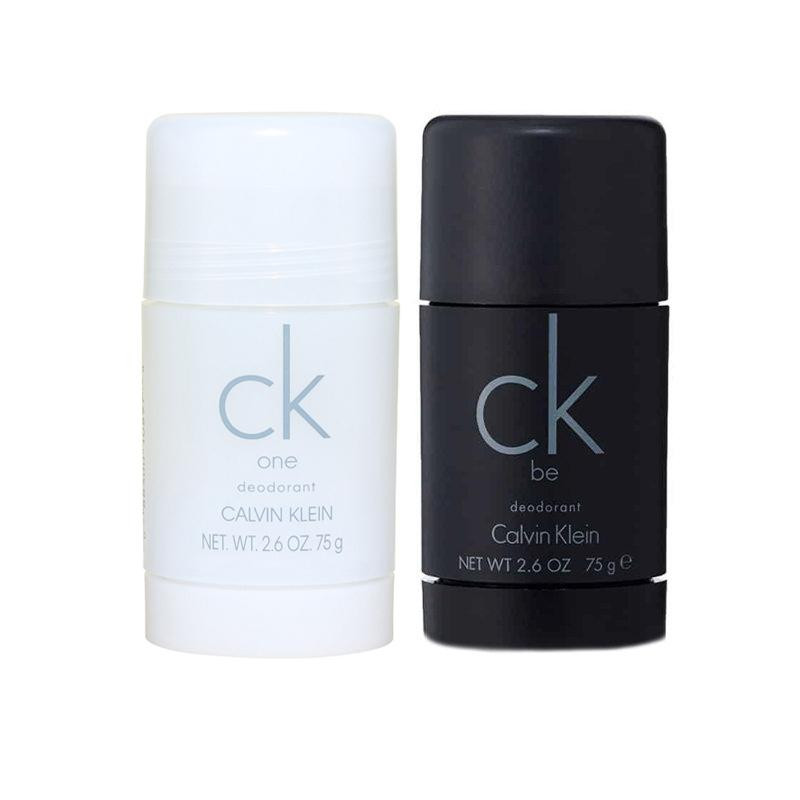 Produktbild för 2-pack Calvin Klein CK One + CK Be Deostick 75ml
