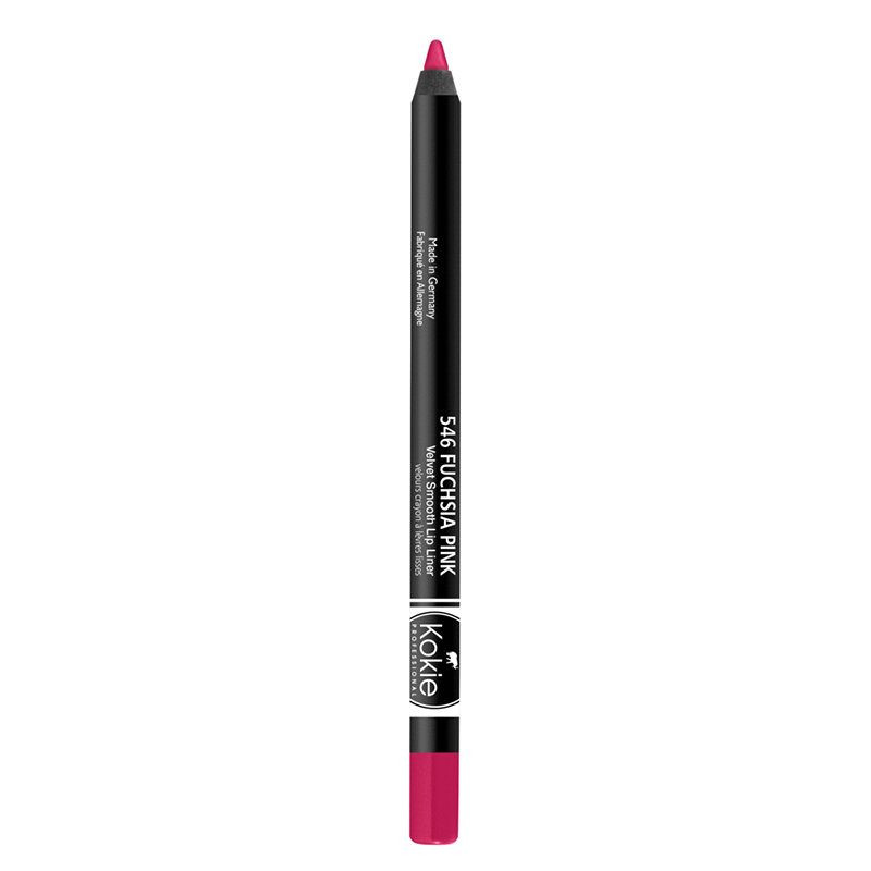 Produktbild för Kokie Velvet Smooth Lip Liner - Fuchsia Pink
