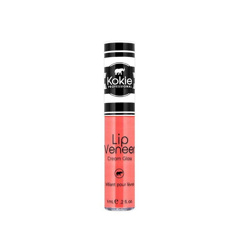 Produktbild för Kokie Lip Veneer Cream Lip Gloss - Just Peachy