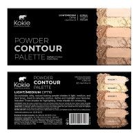 Miniatyr av produktbild för Kokie Powder Contour Palette Light/Medium