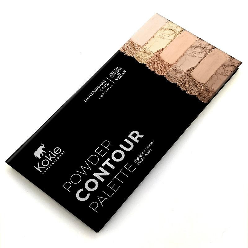 Produktbild för Kokie Powder Contour Palette Light/Medium