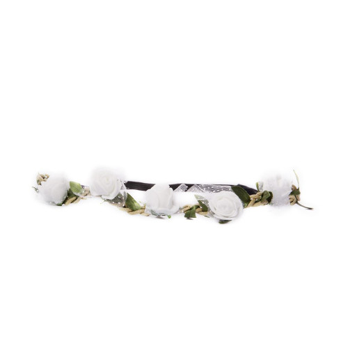 Hårband Hairband Blossom Small - White