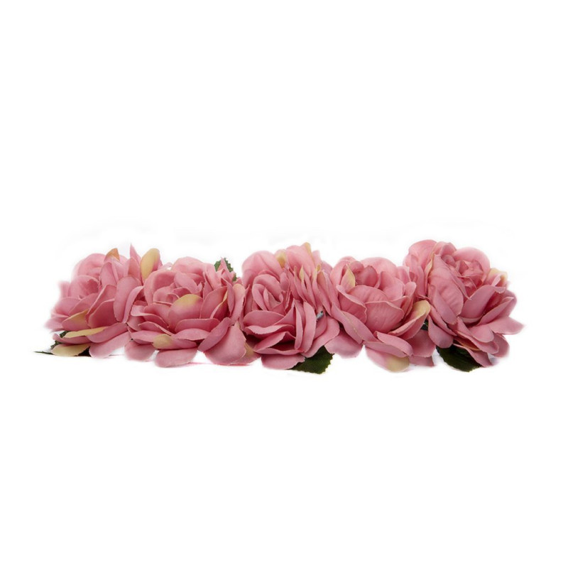 Produktbild för Hairband Blossom Big - Dusty Pink
