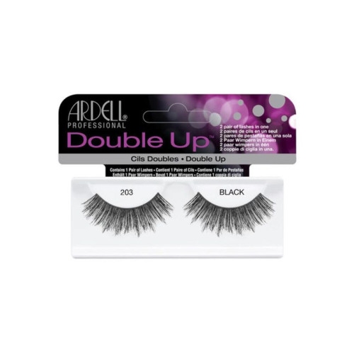 Ardell Double Up False Eyelashes Black 203