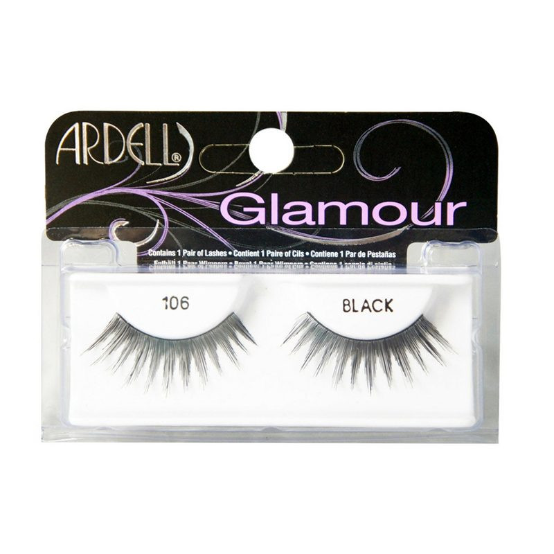 Produktbild för Glamour Lashes 106 Black