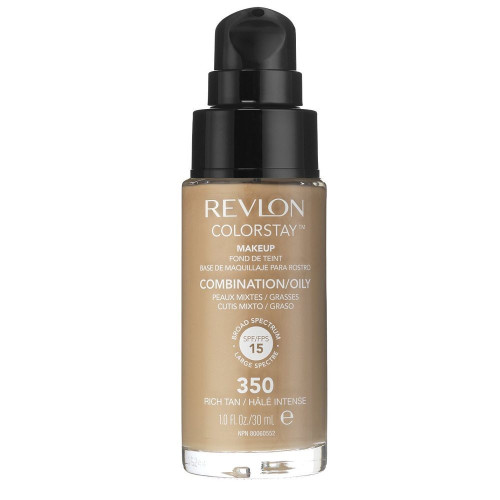 Revlon Colorstay Makeup Combination/Oily Skin - 350 Rich Tan 30ml