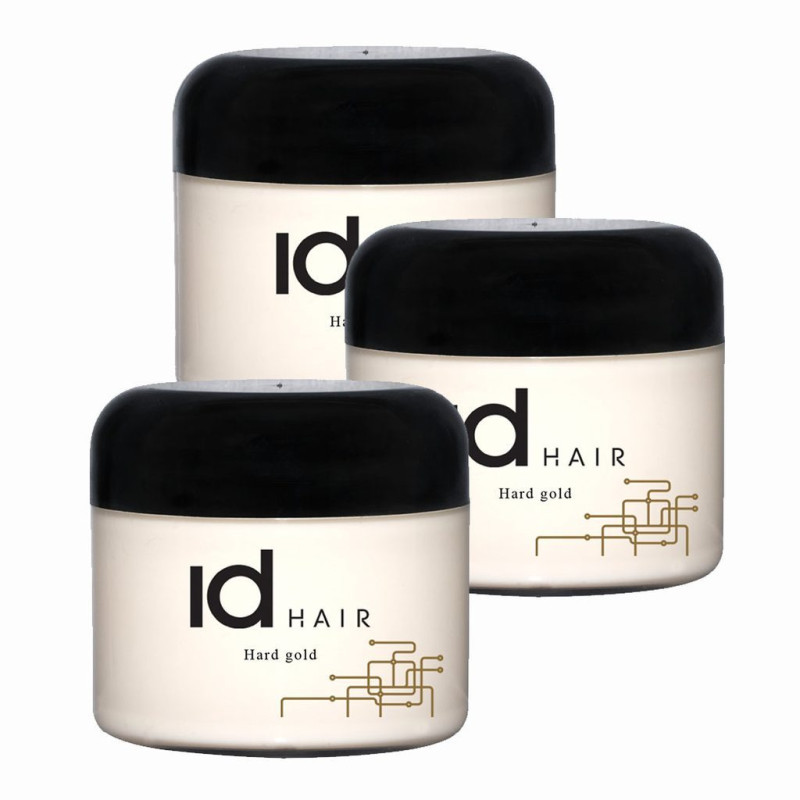 Produktbild för 3-pack ID Hair Hard Gold Wax 100ml
