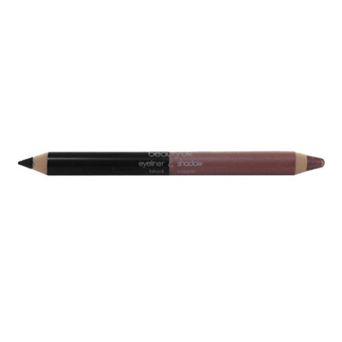 BeautyUK Beauty UK Double Ended Jumbo Pencil no.4 - Black&Copper