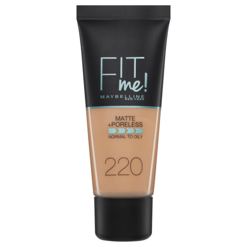 Maybelline Fit Me Matte + Poreless Foundation- 220 Natural Beige