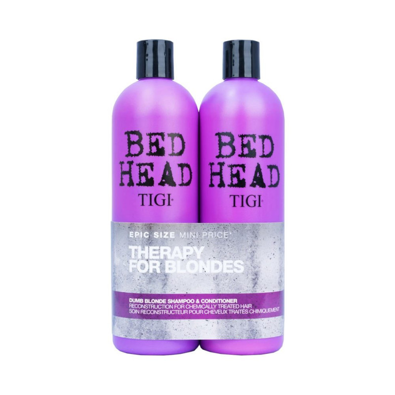 Produktbild för Bed Head Dumb Blonde Tweens 2x750ml