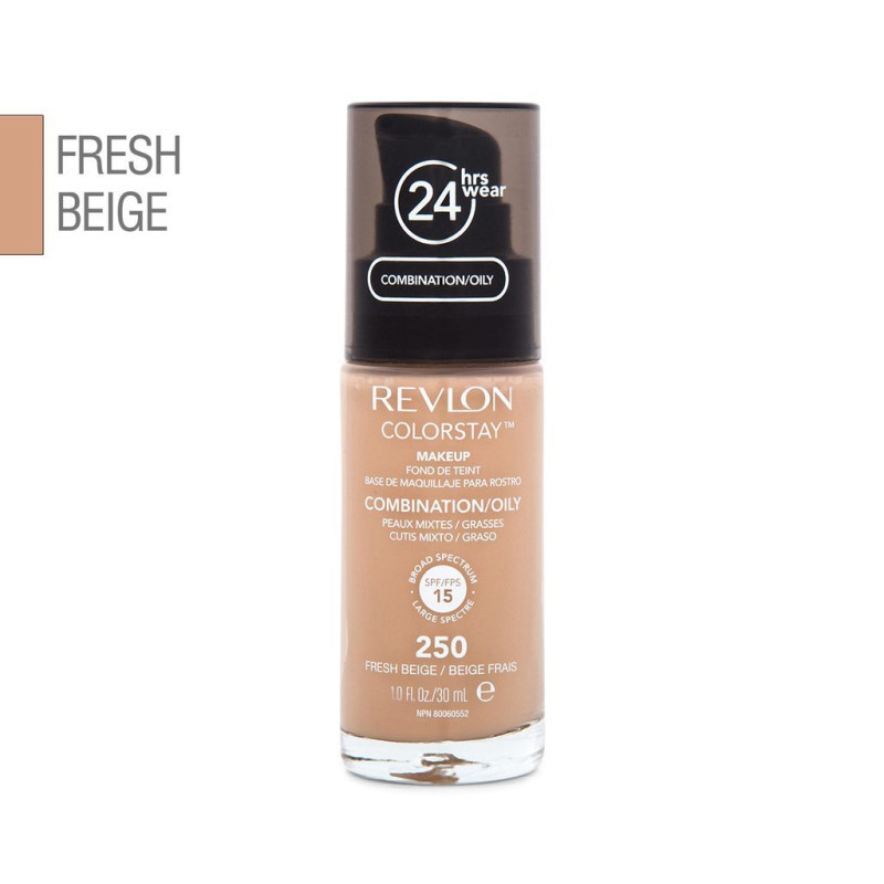 Produktbild för Colorstay Makeup Combination/Oily Skin - 250 Fresh Beige 30ml