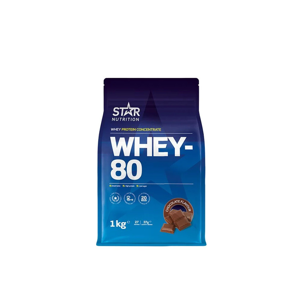Produktbild för Whey-80 Choklad 1 kg