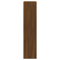 Produktbild för Skohylla sonoma-ek 63x24x103 cm konstruerat trä