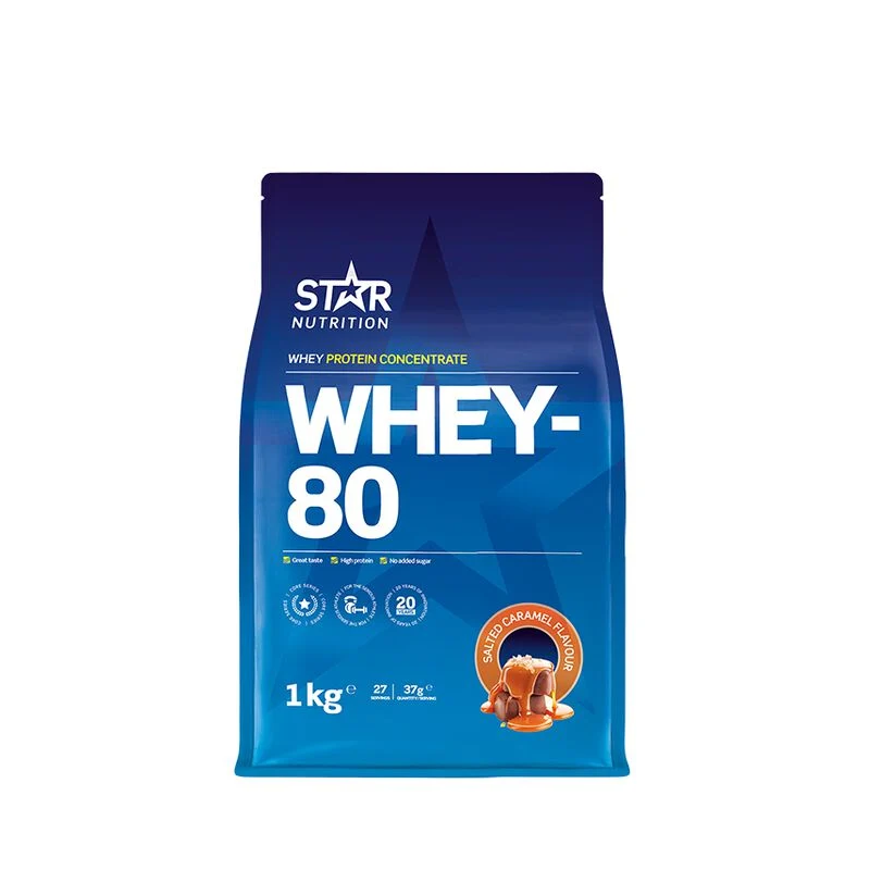 Produktbild för Whey-80 Salted Caramel 1 kg