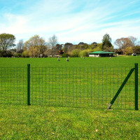 Produktbild för Eurofence stål 10 x 0,8 m grön