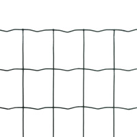 Produktbild för Eurofence stål 25 x 1,0 m grön