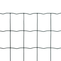 Produktbild för Eurofence stål 25 x 1,5 m grön