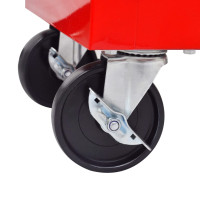Miniatyr av produktbild för Verktygsvagn med 5 lådor röd
