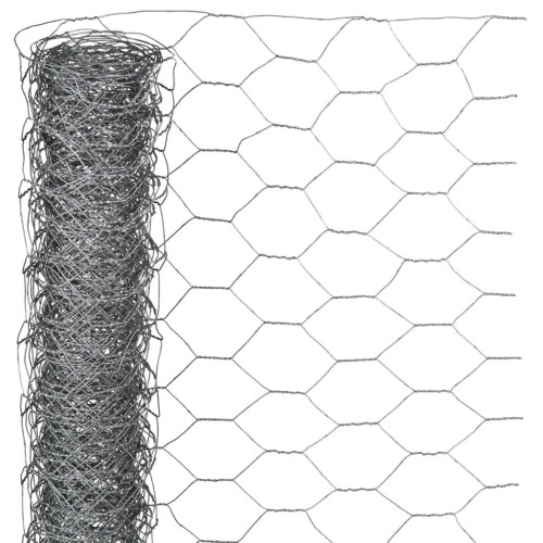Nature Nature Ståltrådsnät hexagonalt 1x10 m 25 mm galvaniserat stål