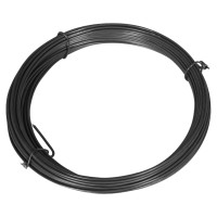 Produktbild för Stagtråd 25 m 1,4/2 mm stål grå